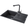 Кухонная мойка GRANULA GR-7804 черный 7804 CHEPHYII